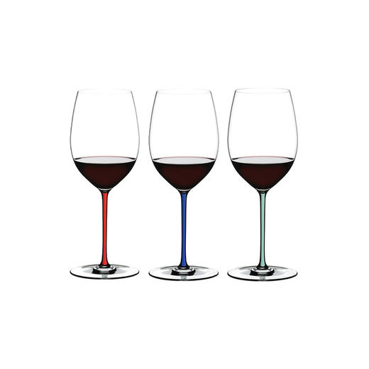 RIEDEL/醴铎 璀璨彩杆赤霞珠黑皮诺红酒杯手工水晶高颜值轻奢礼物 商品图0