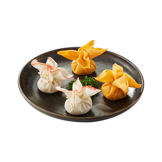 纯极鱼恋花虾仁馅和蟹黄虾仁馅花开富贵形鱼泥皮福袋 商品图10