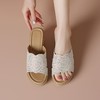 【坡跟拖鞋】25夏季新款厚底防水台经典女鞋休闲增高凉拖鞋女-BB 商品缩略图4
