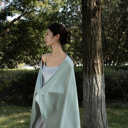 自然醒60支奥地利进口兰精天丝夏凉盖毯HS 商品图12