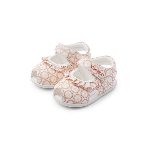 【商场同款】英氏儿童鞋夏季女宝透气步前鞋小凉鞋魔术贴新款 商品图4