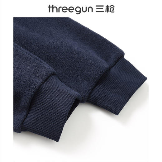 Threegun三枪 超粒绒圆领长袖女衫-23984A011 商品图2