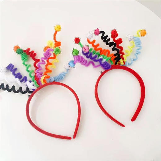 七彩扭扭棒·发箍 商品图0