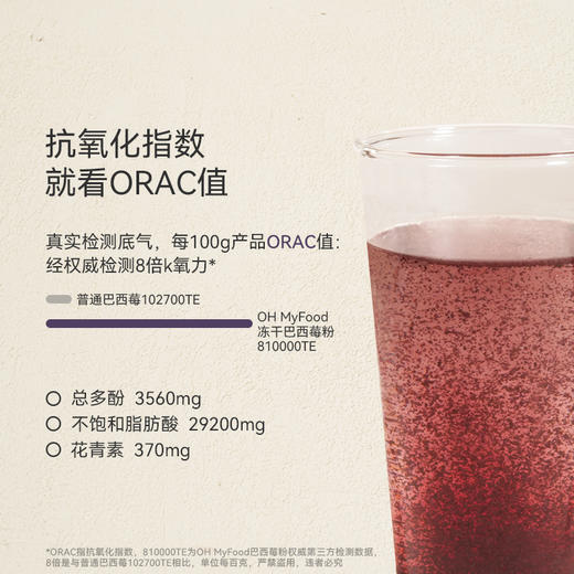 OH MyFood冻干巴西莓粉 商品图1