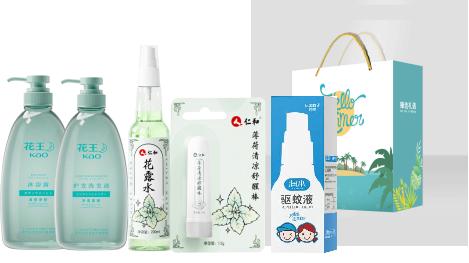 仁和&花王洗护清凉套装 商品图0