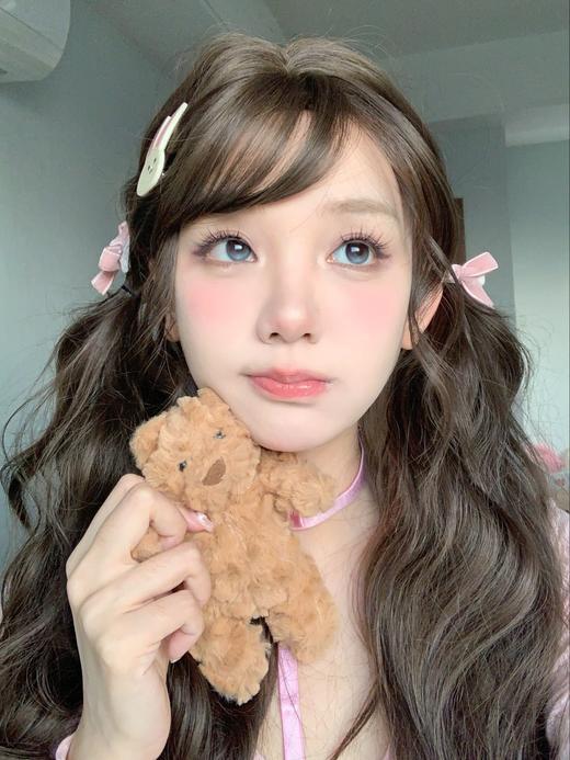 woolilens 半年抛【失恋黑珍珠】14.2mm 商品图2