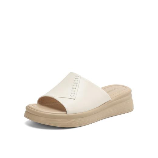 【软羊皮】凉拖鞋25夏季新款不累脚女士拖鞋松糕底凉鞋女-BB 商品图9