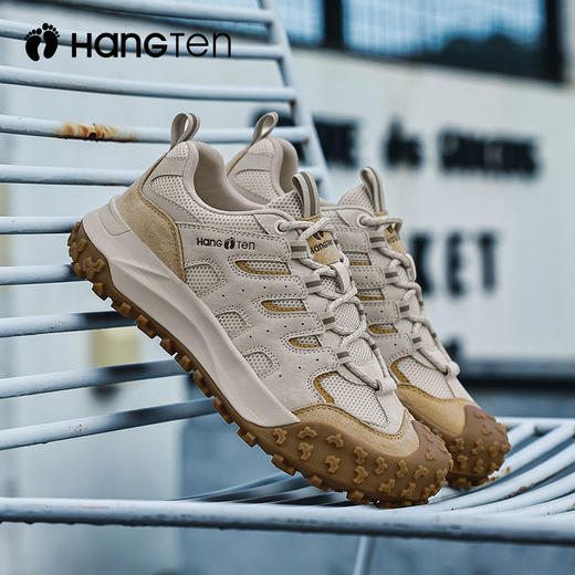 HANGTEN欢腾女防撞鞋头户外透气防滑厚底登山运动鞋W5282941DD 商品图1
