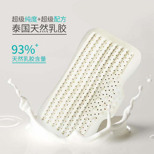 【泰国原装进口】Dsemosde泰国93%泰国天然乳胶枕 邓禄普工艺护颈释压枕 商品图5