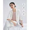 UPF50+防晒凉感西装 米思阳夏季新款欧若风简约时尚西装外套职业通勤七分袖西服女3269 商品缩略图3