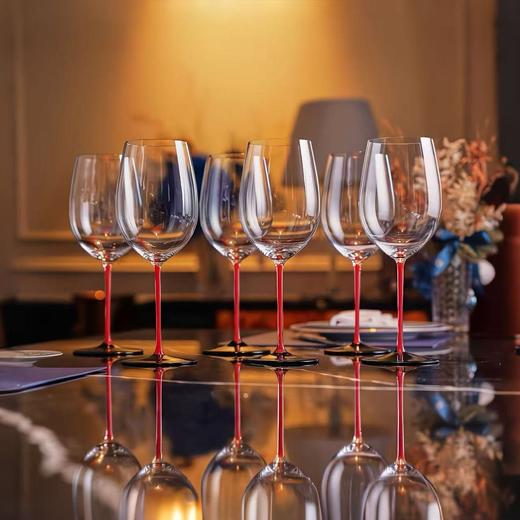 RIEDEL/醴铎 红领结波尔多勃艮第红酒杯手工葡萄酒杯新婚结婚礼物 商品图3
