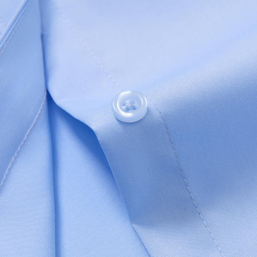 【弹力好穿】罗蒙春秋长袖衬衫女士商务正装通勤职业上班纯色衬衣女上衣 商品图6