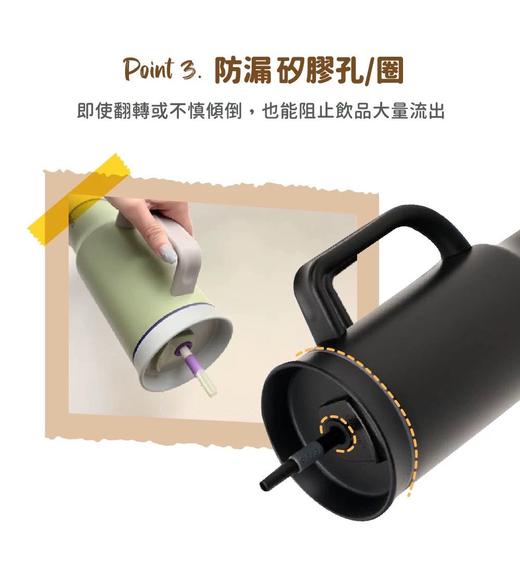 北美top1巨无霸杯多巴胺风 运动保温杯 1185ml 商品图6