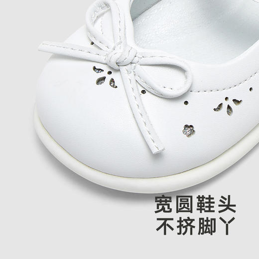 【商场同款】英氏婴儿鞋子女宝宝可爱小白鞋休闲学步鞋新款 商品图1