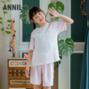 男女童短袖套装夏季新款安奈儿童装JM521228 商品缩略图1