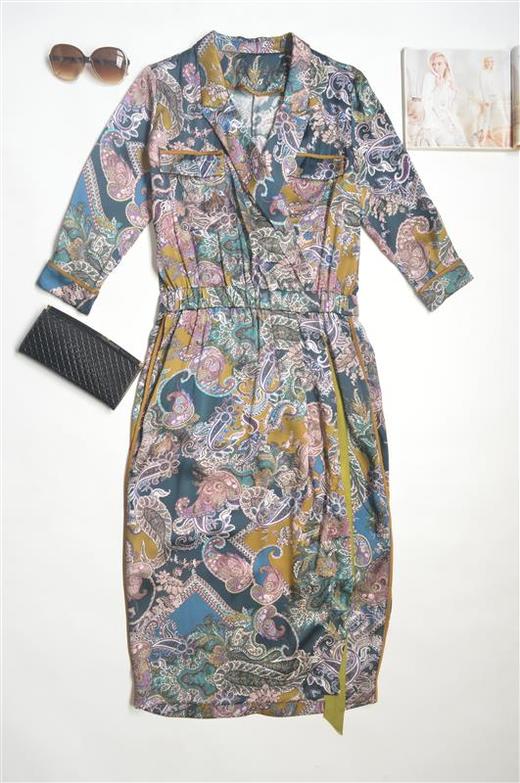 集拉米卡SQMXN8_真丝裙_ZK 商品图0