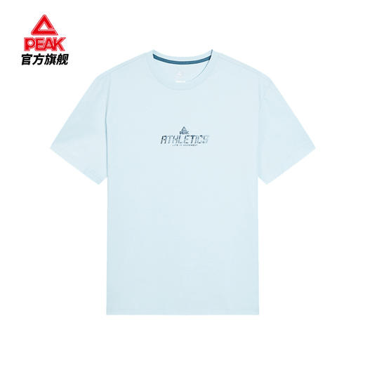 匹克2025年新款轻运动系列男款圆领短袖T恤F6252401 商品图1