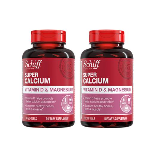 Schiff 旭福液体钙加镁钙片  90粒/瓶（现货库存较少，售空后预计11/18左右发货） 商品图0