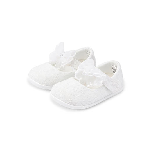 【商场同款】英氏儿童鞋婴儿步前鞋女宝蕾丝休闲鞋袜鞋公主鞋 商品图4