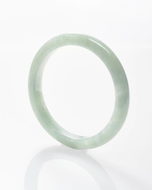 伽罗JALO A货翡翠手镯SGE07156 商品图0