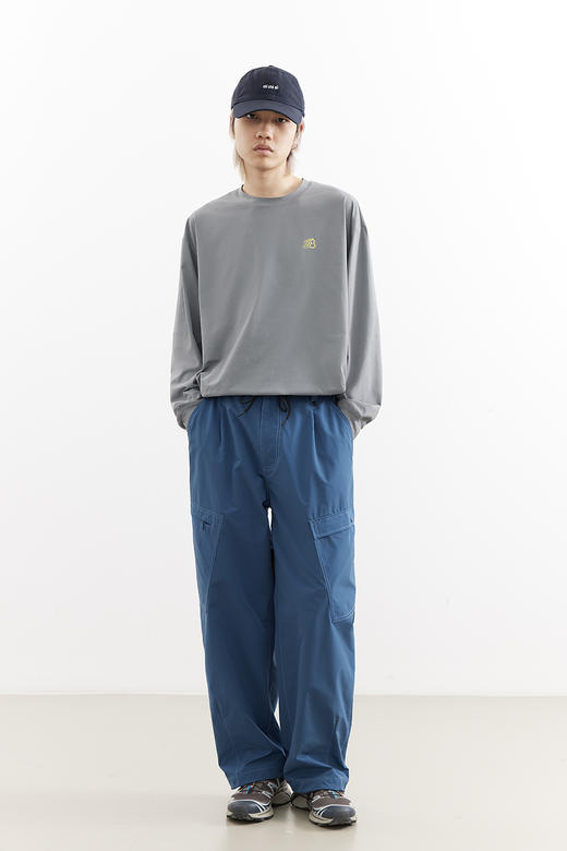 吃茶去chichaqu25户外轻量宽松斜袋伞兵长裤休闲工装百搭男女 商品图1