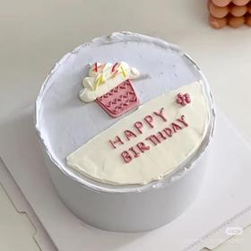 简约冰淇淋（可做双层）