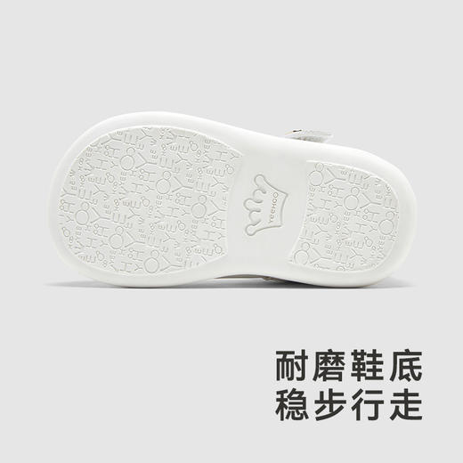 【商场同款】英氏婴儿凉鞋夏季透气小白鞋女宝宝学步鞋新款 商品图3