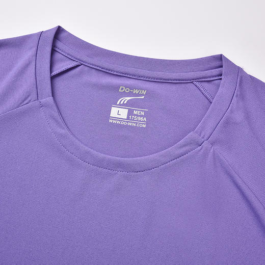 多威圆领衫男夏季新款运动短袖女透气运动服柔软T恤2252006 商品图3