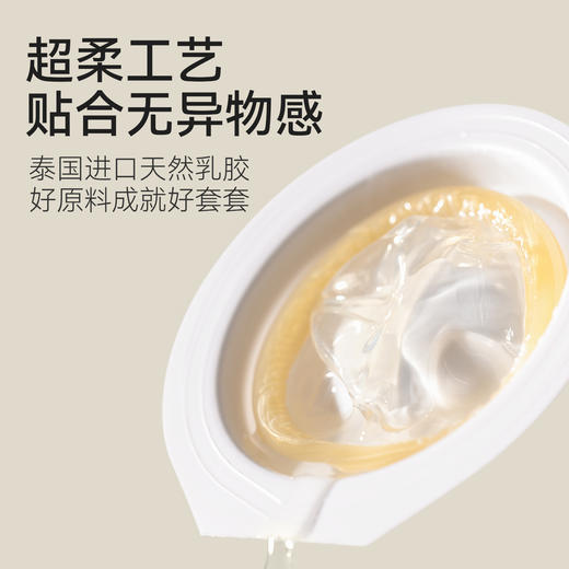 羞羞哒夜游003超薄安全避孕套计生性用品玻尿酸女性用水润情趣清爽型byt 商品图4