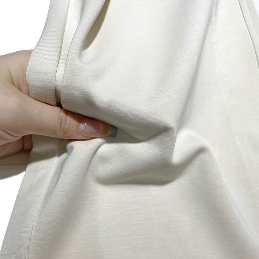 女裤春夏季韩版松紧腰莫代尔感直筒拖地裤   AC-5K7271 商品图6