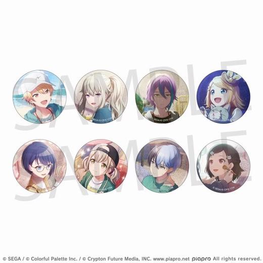 PJSK 世界计划 吧唧 vol.39 B款 徽章 8包/盒 谷子 商品图0