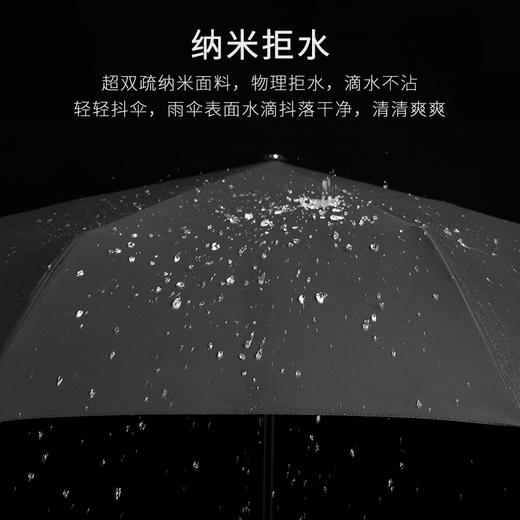B1超大尺寸安全自开收纳米不沾水双人三折伞 商品图2