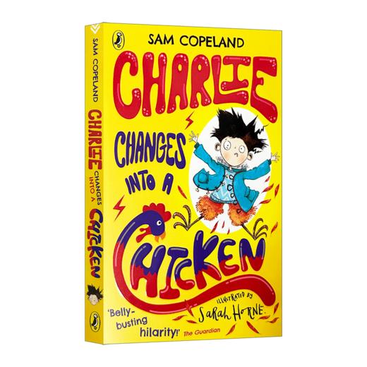 查理变成一只鸡 英文原版 Charlie Changes Into a Chicken 让孩子学会如何面对焦虑 儿童英语桥梁章节书 少儿课外阅读书籍 商品图1