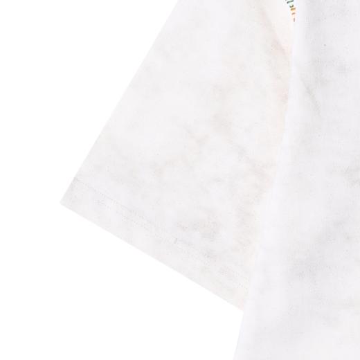 T3858夏季高级感新款男士美式满天星彩色缝线设计短袖T恤休闲圆领上衣 商品图4