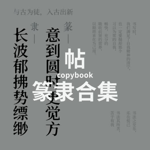 篆隶合集 | 书法字帖 商品图0