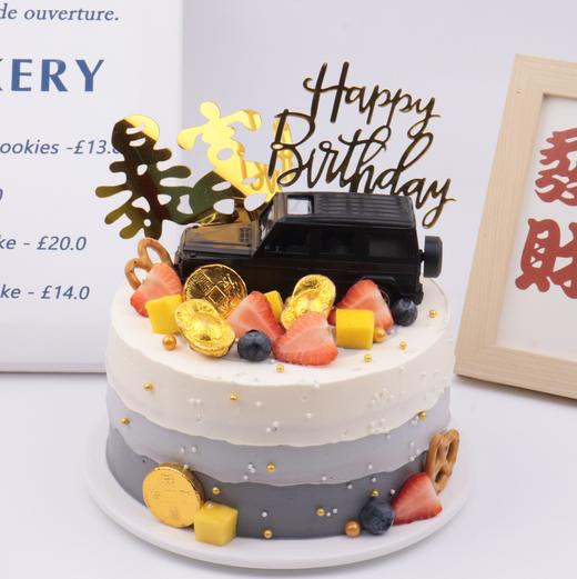 【富不可挡】送男神/爸爸蛋糕推荐，鲜果夹心，祝您暴富！ （深圳幸福西饼私人定制） 商品图0