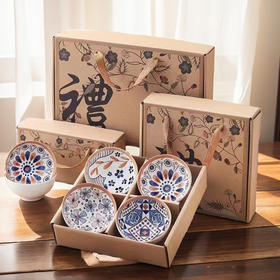 【清仓！日式陶瓷礼盒，精致碗筷套装✨】让每一餐都充满仪式感！日式陶瓷碗筷礼盒 家用餐具套装 送礼套装礼盒