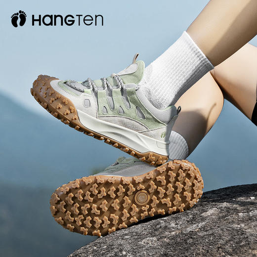HANGTEN欢腾轻便透气运动户外女士登山徒步鞋运动鞋F0212609DD 商品图2