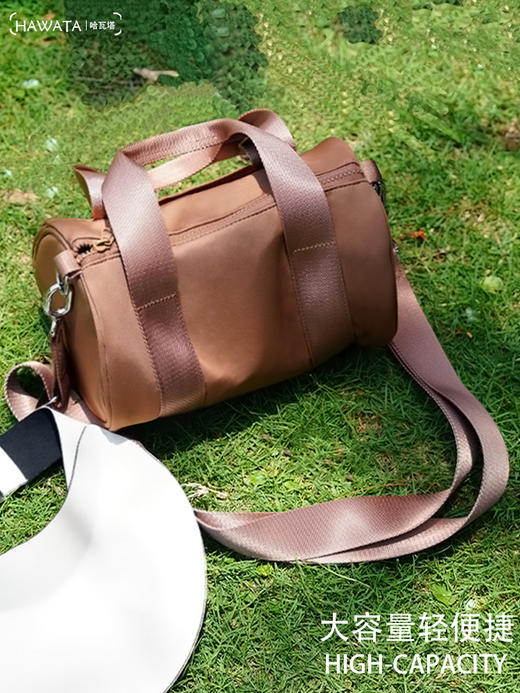 哈瓦塔筒装可手拎可背时尚背包H200801 商品图2