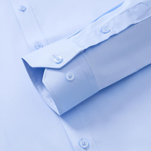 【弹力易打理】罗蒙春秋长袖衬衫男士正装商务通勤职业工装上班衬衣男 商品图8