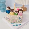 心形一家立体卡通手绘-低糖处理无添加 商品缩略图1