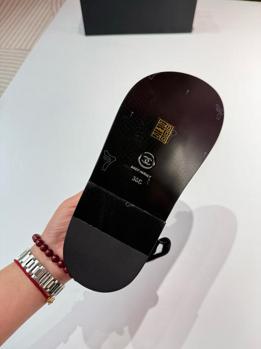 香奶奶真皮凉鞋拖鞋52003 商品图14