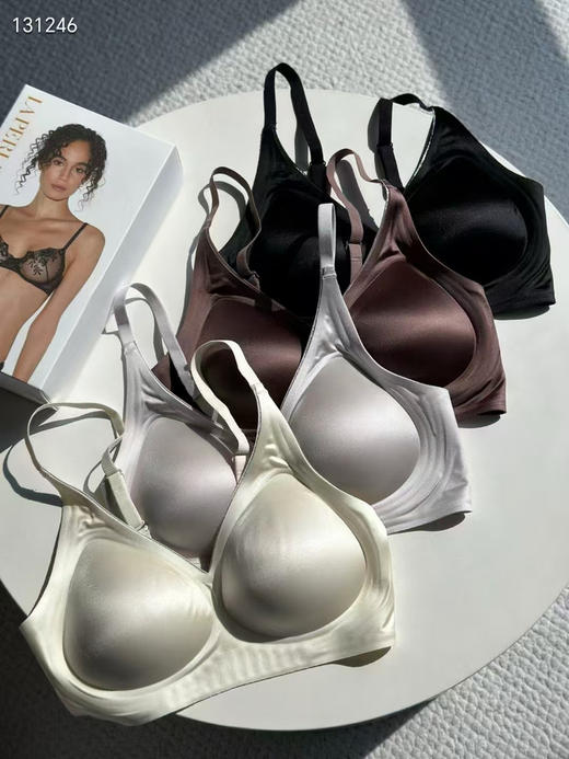 Laperla珠光锻面光面无痕裸感文胸 商品图8
