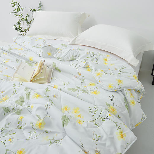 【多样屋专柜】梦洁柔梦夏被：蜜意花锦被子150*200 商品图1