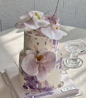 紫色蝴蝶兰（鲜花，随季节变动改价哦）