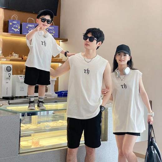 秒杀【服装厂倒闭‼️亏本清‼️快抢】12.5/件起夏季儿童背心 纯棉亲子背心90-4XL 商品图4