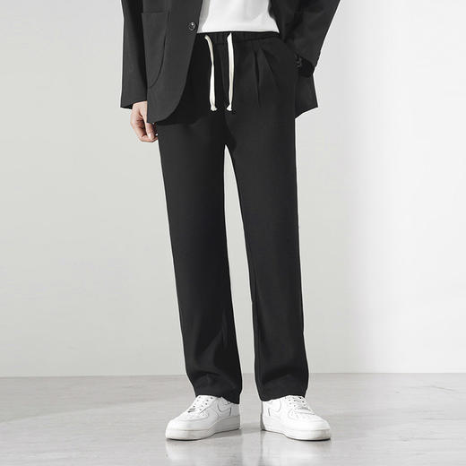 🌈夏天必备男士西裤软西裤的好🌟我要让所有人知道❗认准高端货的来❗老公穿上说舒服❗ 👉【罗蒙男士休闲锥形休闲西裤】❤️凉感+垂感+弹性三合一❗丝绸般细腻柔软✨，强韧耐磨 商品图6