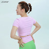 LEANA丽娜休闲运动短袖收腰透气运动休闲短袖不含胸垫LN52016 商品缩略图3