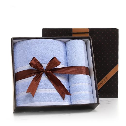 洁丽雅 A类全棉1浴巾1毛巾组合装颜色随机发货 7375-7376 商品图2