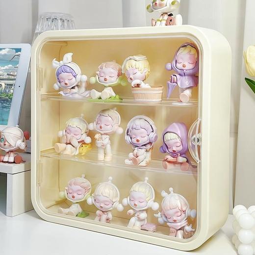 【盲盒收纳展示架，透明亚克力材质！】盲盒收纳展示架 乐高手办娃娃透明摆柜 防尘亚克力泡泡玛特展示盒子-QQ 商品图7